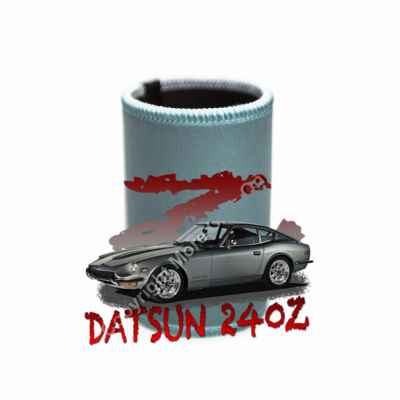 Datsun 240 Z - Z Car - Charcoal - Stubby Coolers with Base Thumbnail