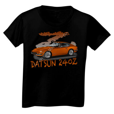 Datsun 240 Z - Z Car - Orange - Toddler Unisex T Shirt Thumbnail