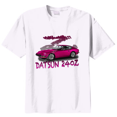 Datsun 240 Z - Z Car - Pink - Unisex Modern Fit Tee Thumbnail