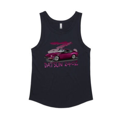 Datsun 240 Z - Z Car - Purple - Women's Sunday Singlet Thumbnail