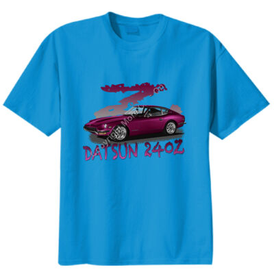 Datsun 240 Z - Z Car - Purple - Unisex Modern Fit Tee Thumbnail