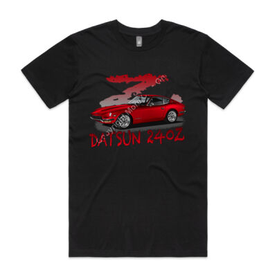 Datsun 240 Z - Z Car - Red - Mens Staple Tee Thumbnail