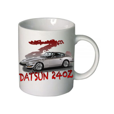 Datsun 240 Z - Z Car -Silver - Boutique Ceramic Mug Thumbnail