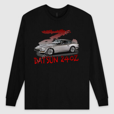 Datsun 240 Z - Z Car -Silver - Ultra Cotton Mens Longsleeve Tee Thumbnail