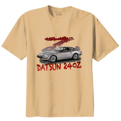 Datsun 240 Z - Z Car -Silver - Unisex Modern Fit Tee Thumbnail
