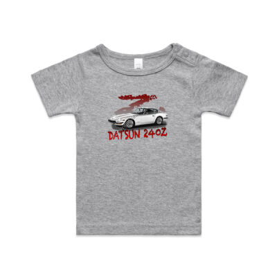 Datsun 240 Z - Z Car - White - Infant Wee-Tee Thumbnail