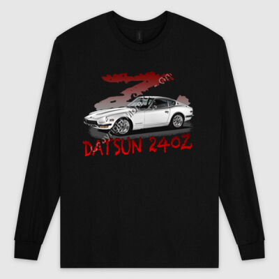 Datsun 240 Z - Z Car - White - Ultra Cotton Mens Longsleeve Tee Thumbnail
