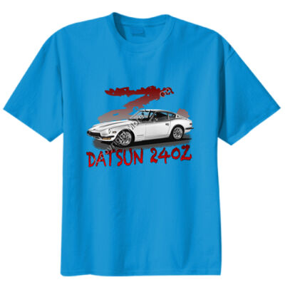 Datsun 240 Z - Z Car - White - Unisex Modern Fit Tee Thumbnail