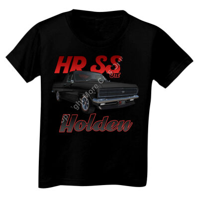 Holden - HR Ute - SS - Black - Toddler Unisex T Shirt Thumbnail