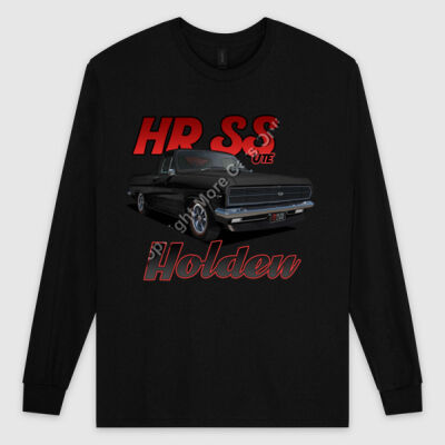 Holden - HR Ute - SS - Black - Ultra Cotton Mens Longsleeve Tee Thumbnail