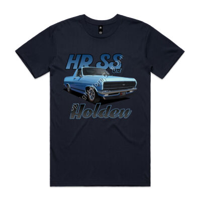 Holden - HR Ute - SS - Blue - Mens Staple Tee Thumbnail