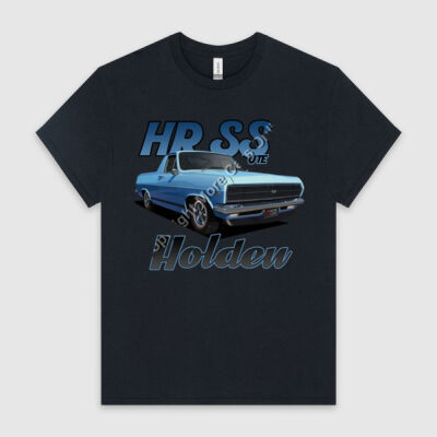 Holden - HR Ute - SS - Blue - HeavyCotton™ Tee Thumbnail