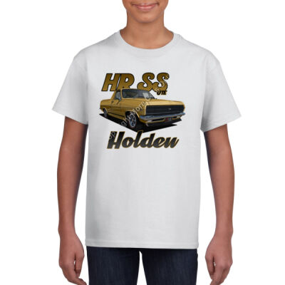 Holden - HR Ute - SS - Gold - Gildan Youth Unisex T Shirt Thumbnail