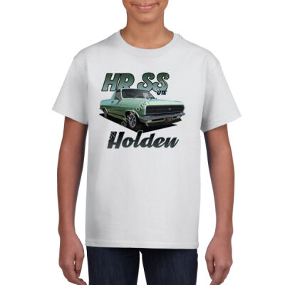 Holden - HR Ute - SS - Green - Gildan Youth Unisex T Shirt Thumbnail