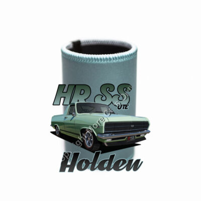 Holden - HR Ute - SS - Green - Stubby Coolers with Base Thumbnail