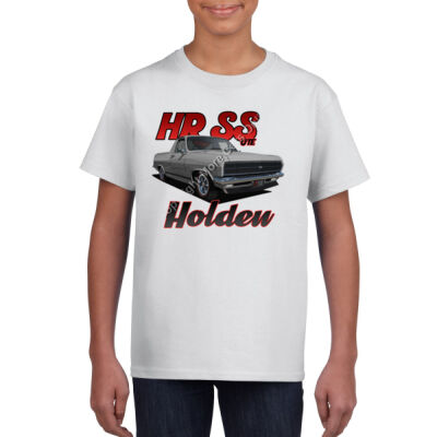 Holden - HR Ute - SS - Grey - Gildan Youth Unisex T Shirt Thumbnail