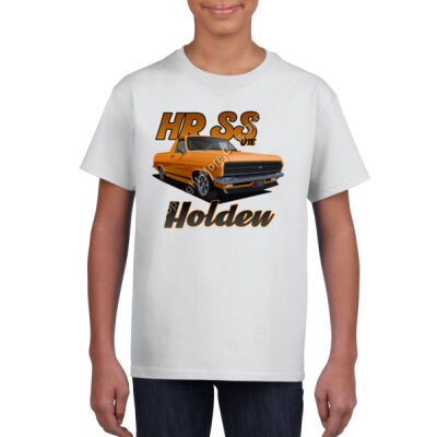 Holden - HR Ute - SS - Orange - Gildan Youth Unisex T Shirt Thumbnail