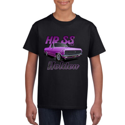 Holden - HR Ute - SS - Pink - Youth Crew Neck Tee (Same Day) Thumbnail
