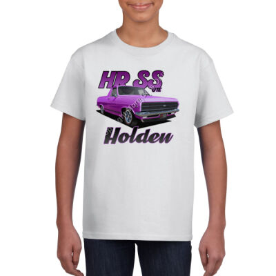 Holden - HR Ute - SS - Pink - Gildan Youth Unisex T Shirt Thumbnail