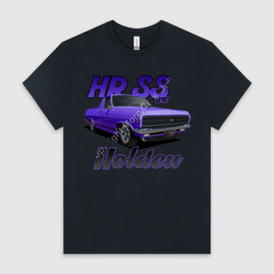 Holden - HR Ute - SS - Purple - HeavyCotton™ Tee Thumbnail
