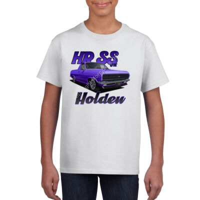Holden - HR Ute - SS - Purple - Gildan Youth Unisex T Shirt Thumbnail
