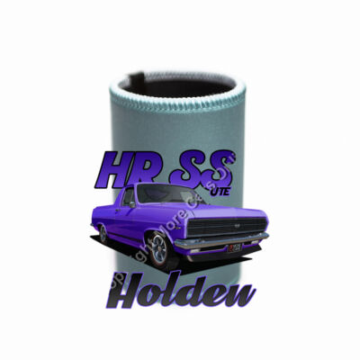 Holden - HR Ute - SS - Purple - Stubby Coolers with Base Thumbnail