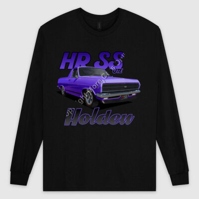 Holden - HR Ute - SS - Purple - Ultra Cotton Mens Longsleeve Tee Thumbnail