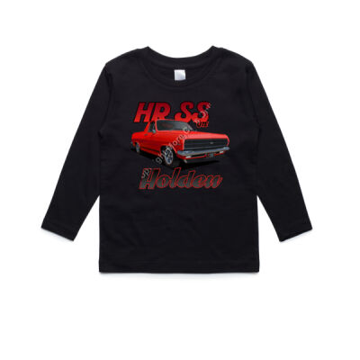 Holden - HR Ute - SS - Red - AS Colour Kids Longsleeve Tee Thumbnail