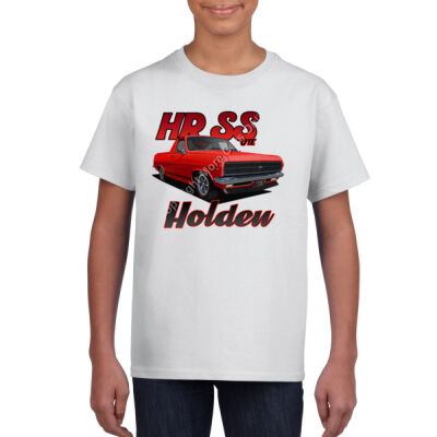 Holden - HR Ute - SS - Red - Gildan Youth Unisex T Shirt Thumbnail