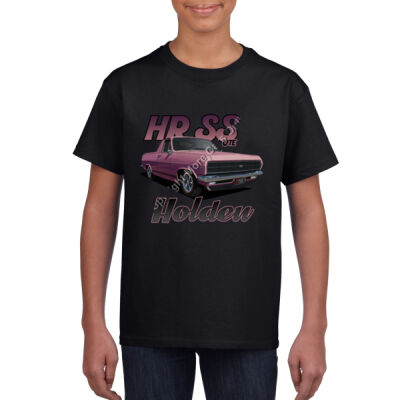 Holden - HR Ute - SS - Salmon Pink - Youth Crew Neck Tee (Same Day) Thumbnail