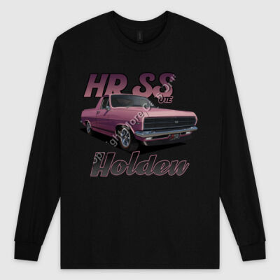 Holden - HR Ute - SS - Salmon Pink - Ultra Cotton Mens Longsleeve Tee Thumbnail