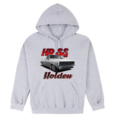 Holden - HR Ute - SS - White - Hooded Sweatshirt Thumbnail