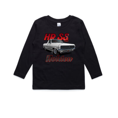 Holden - HR Ute - SS - White - AS Colour Kids Longsleeve Tee Thumbnail