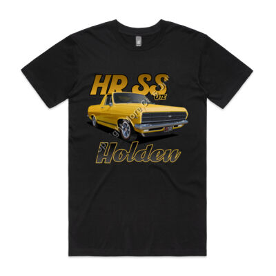 Holden - HR Ute - SS - Yellow - Mens Staple Tee Thumbnail