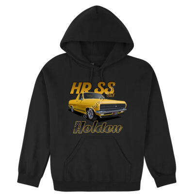 Holden - HR Ute - SS - Yellow - Hooded Sweatshirt Thumbnail