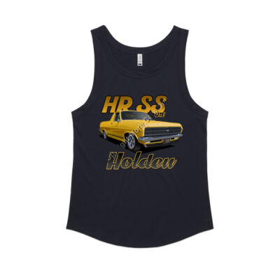 Holden - HR Ute - SS - Yellow - Women's Sunday Singlet Thumbnail