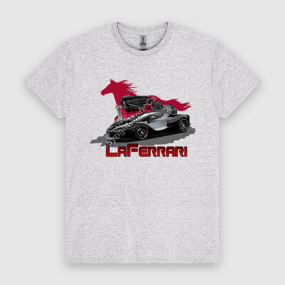 LaFerrari - HP - Black - HeavyCotton™ Tee Thumbnail