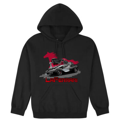 LaFerrari - HP - Black - Hooded Sweatshirt Thumbnail