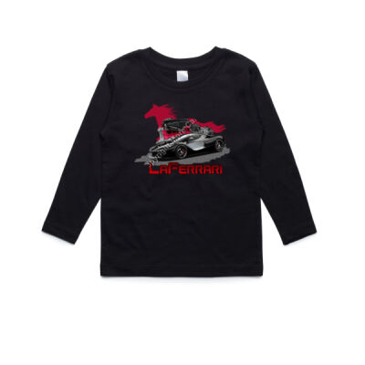 LaFerrari - HP - Black - AS Colour Kids Longsleeve Tee Thumbnail