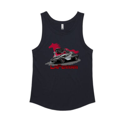 LaFerrari - HP - Black - Women's Sunday Singlet Thumbnail