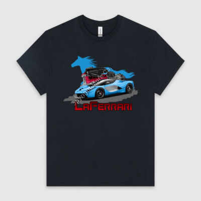 LaFerrari - HP - Blue - HeavyCotton™ Tee Thumbnail