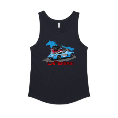 LaFerrari - HP - Blue - Women's Sunday Singlet Thumbnail