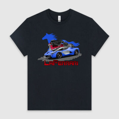 LaFerrari - HP - Dark Blue - HeavyCotton™ Tee Thumbnail