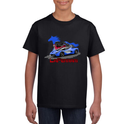 LaFerrari - HP - Dark Blue - Youth Crew Neck Tee (Same Day) Thumbnail