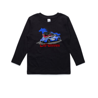LaFerrari - HP - Dark Blue - AS Colour Kids Longsleeve Tee Thumbnail