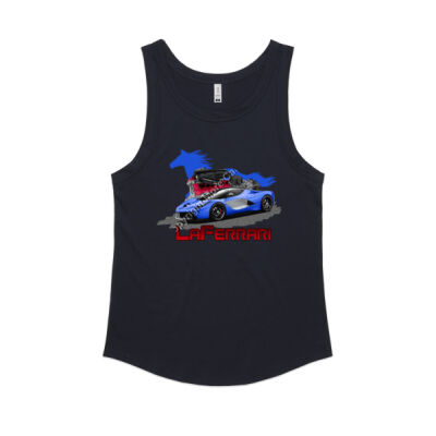 LaFerrari - HP - Dark Blue - Women's Sunday Singlet Thumbnail