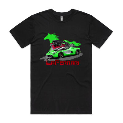 LaFerrari - HP - Green - Mens Staple Tee Thumbnail