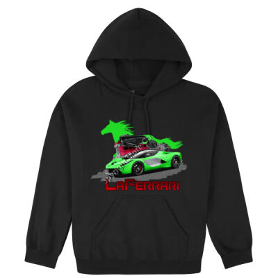 LaFerrari - HP - Green - Hooded Sweatshirt Thumbnail