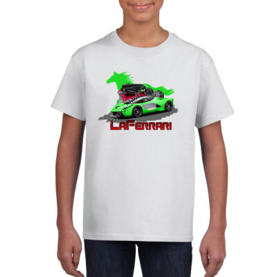 LaFerrari - HP - Green - Gildan Youth Unisex T Shirt Thumbnail