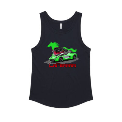 LaFerrari - HP - Green - Women's Sunday Singlet Thumbnail
